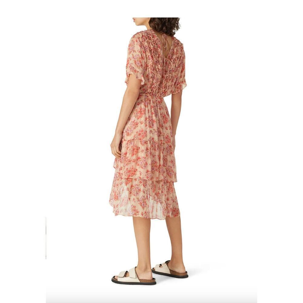 The Kooples Floral Frill Dress size 2/Medium